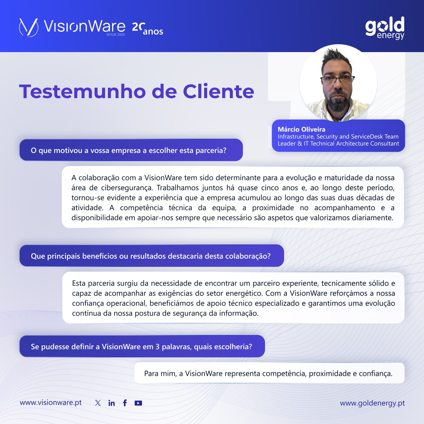 testemunha cliente