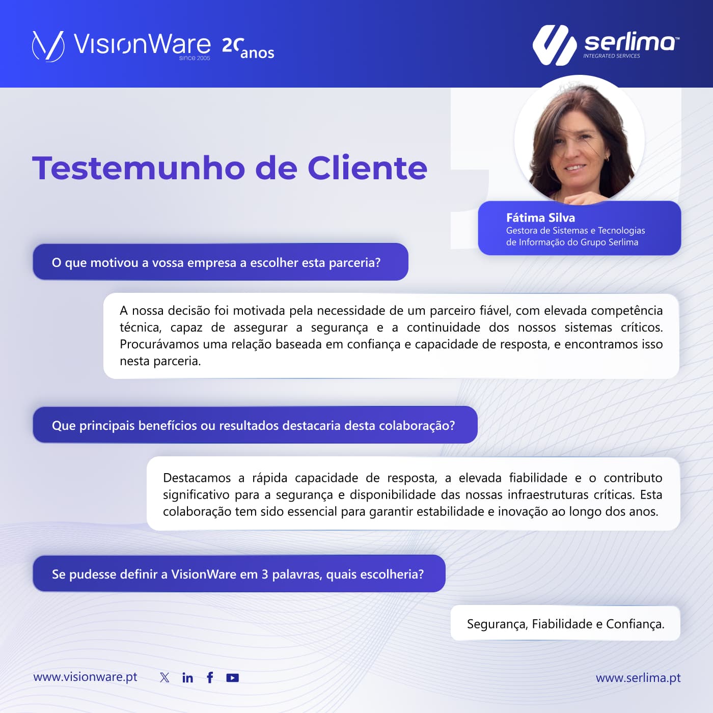 testemunha cliente
